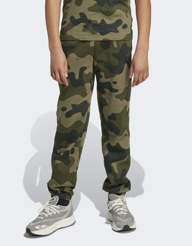 adidas Sportswear - Seasonal Essentials Camo Fleece Pant Kids