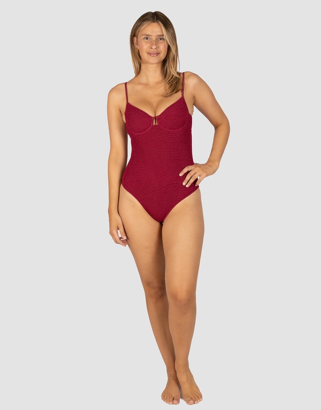 Baku Swimwear - Ibiza Underwire Balconette One Piece Swimsuit