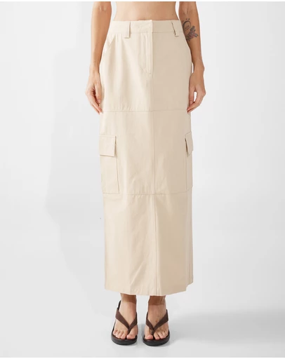 BY.DYLN - Laikon Cargo Maxi Skirt