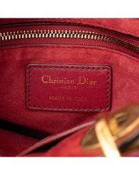 Pre-Loved by Azura Reborn - Pre-Loved Medium Lambskin Cannage Studded Supple Lady Dior