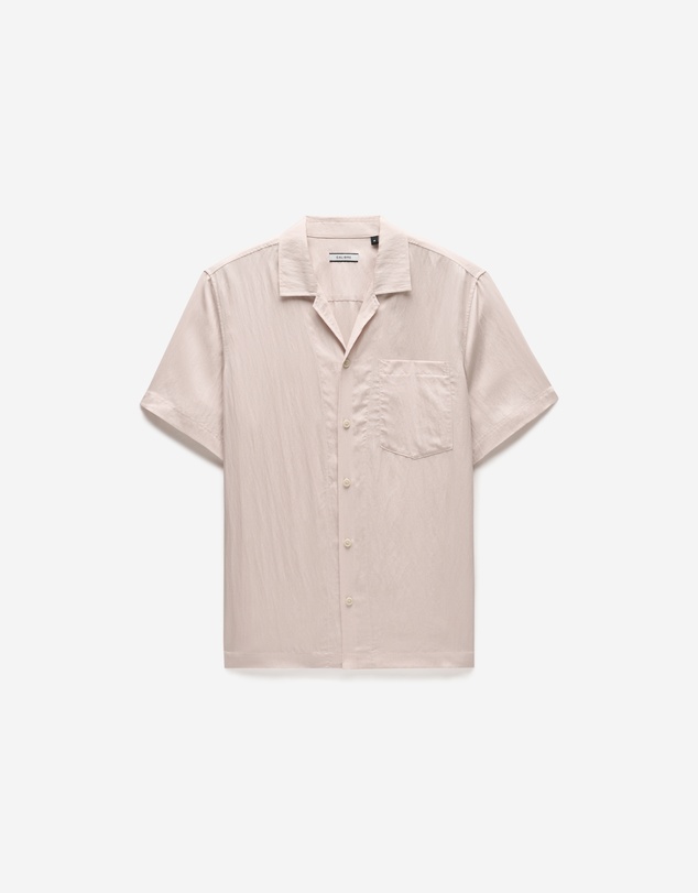 Calibre - Washed Twill Short Sleeve Shirt Musk