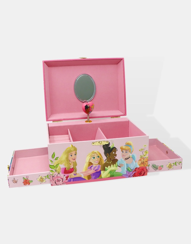 Disney Princess by Pink Poppy - Disney Princess Forever friends Luxury Musical Jewellery Box