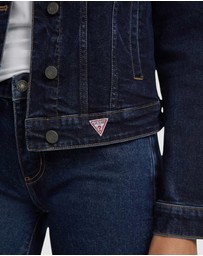GUESS - GUESS JEANS Slim Trucker Jacket