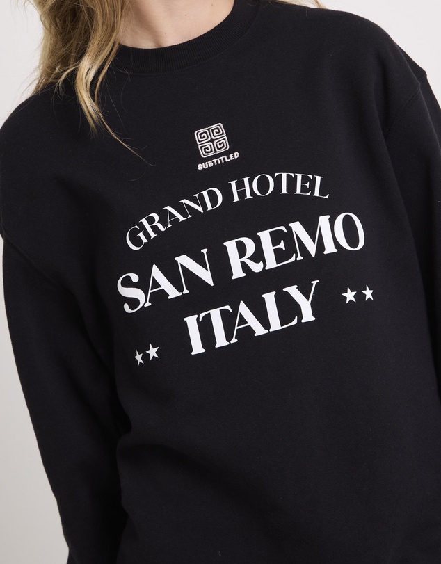 Subtitled - Grand Hotel Crew Neck Jumper