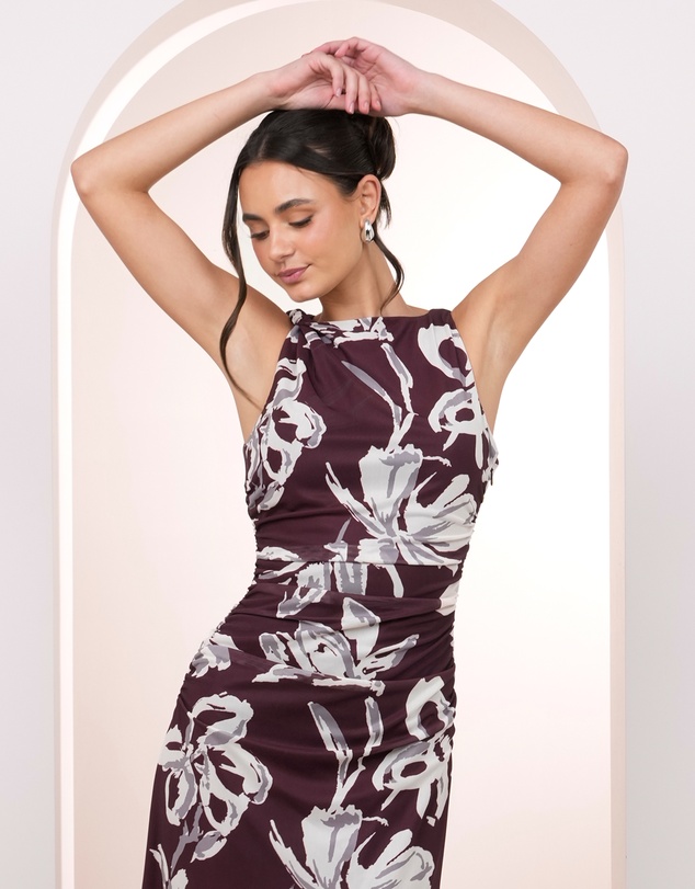 Pilgrim - Jaylen High Neck Maxi Dress