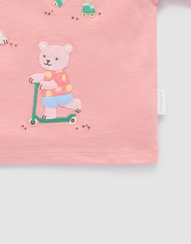 Purebaby - Friendship Relaxed Tee -Kids-Babies