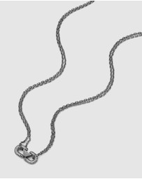Emporio Armani - Gunmetal Necklace