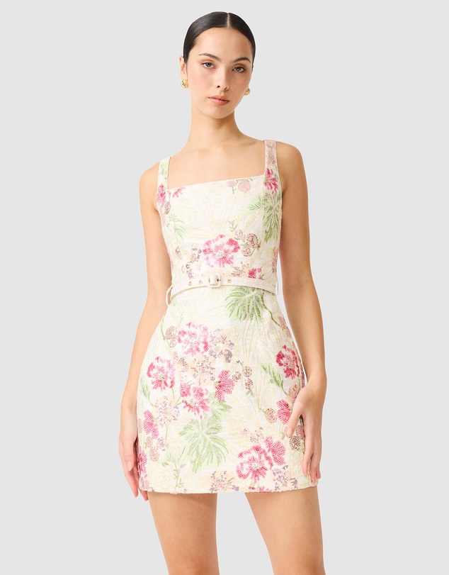 Elliatt - Greta Square Neck Mini Dress