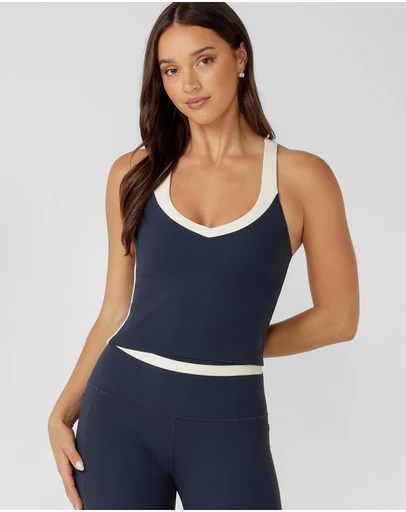 Lorna Jane - Siren Luxe Rib Bra Tank Combo