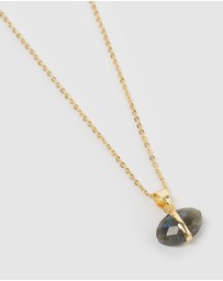 Miz Casa and Co - Clara Necklace Smoke