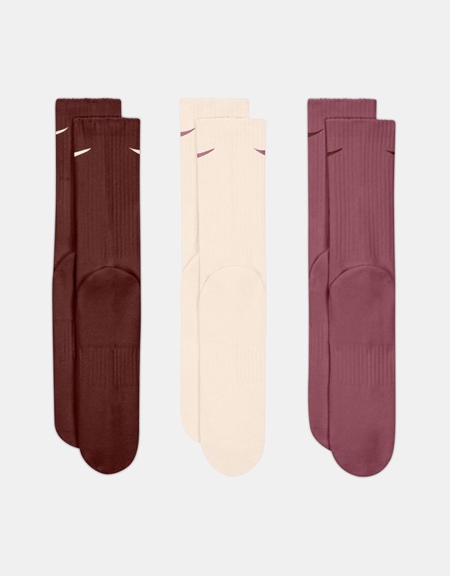 Nike - 3-Pack Everyday Cushion Crew Socks