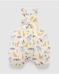Purebaby - Short Leg Overall -Kids-Babies