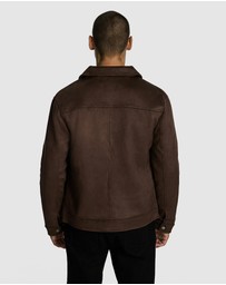 yd. - Sutherland Faux Suede Jacket