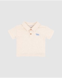 Fox & Finch - Surfs Up Tufted Fox Polo - Babies-Kids
