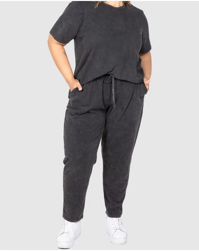 Love Your Wardrobe - Mackenzie Acid Wash Pants