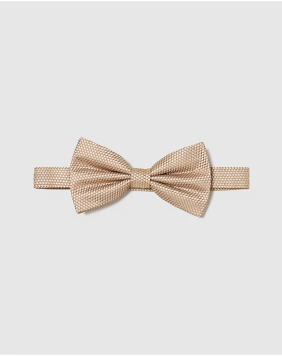 Politix - Vance Textured Two-tone Bow Tie