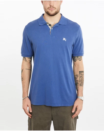 Vintage by The Real Deal - Pre Loved - Vintage Burberry Short Sleeve Polo Shirt