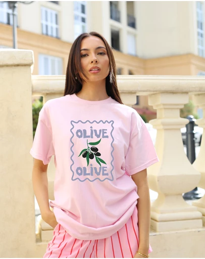 Vacancy Co - Olive You Tee