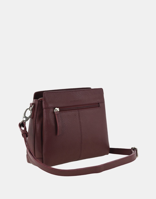 Pierre Cardin - Pierre Cardin Ladies Leather Crossbody Bag