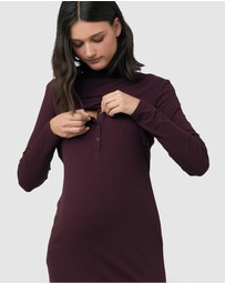 Ripe Maternity - Ruby Double Up Nursing Dress