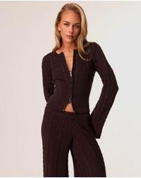 SNDYS - Cici Cable Knit Top