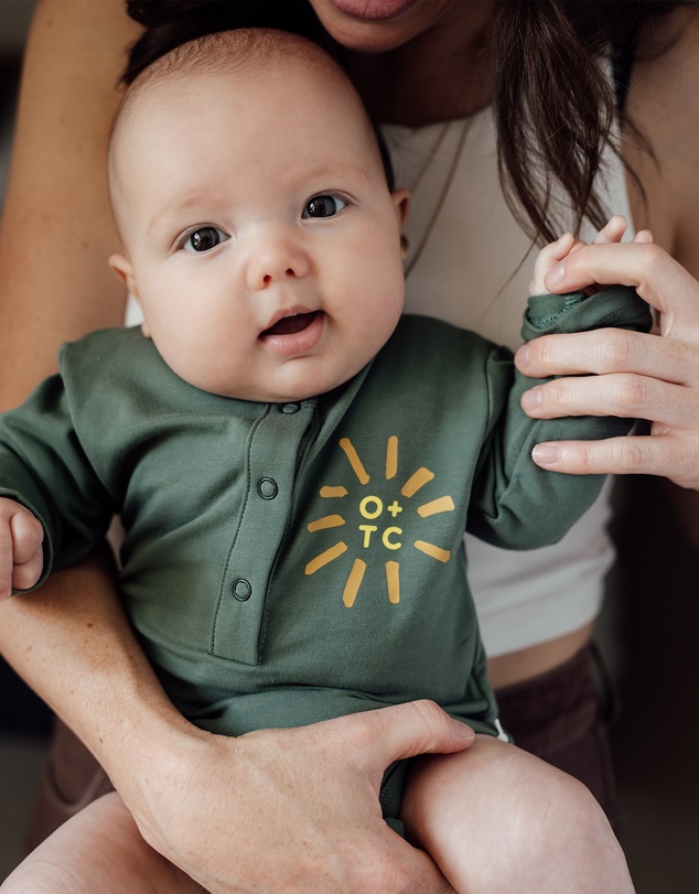 Olive & The Captain - Ray of Sunshine Long Sleeve Bodysuit