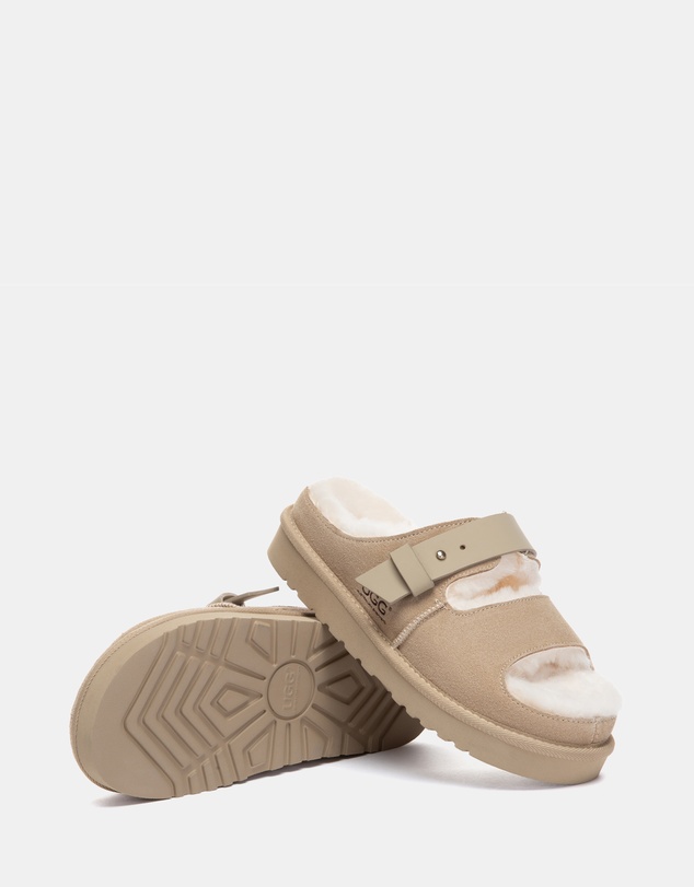 EVERAU - Australian Shepherd Ugg Clava Cow Suede Upper Loafer Oxfords Flats