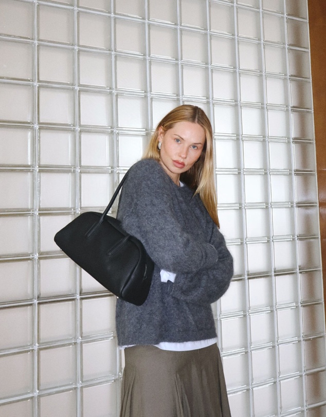 HOUSE OF SLANI - Mia Genuine Leather Shoulder Bag
