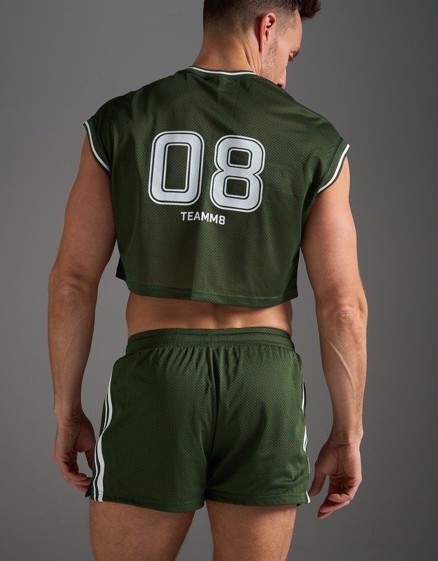 TEAMM8 - S.S.C. Fraternity Crop Muscle Tank