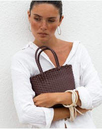 Mimmi Terra - Woven Micro Tote Cioccolato