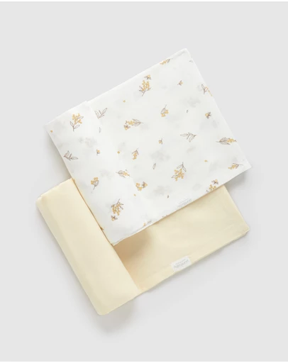 Purebaby - Muslin Wrap 2 Pack-Babies