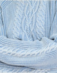 Belle & Bloom - Hudson Street Cable Garment Dyed Sweater