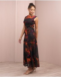 Azzurielle - Miles Exposed Seam Maxi Dress
