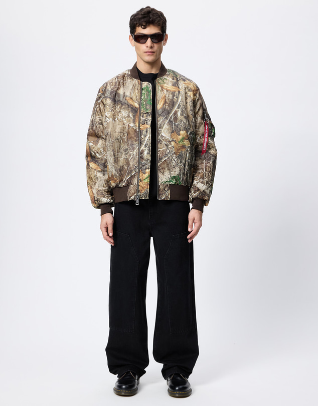 Alpha Industries - Ma-1 Relaxed Fit Flight Jacket (Oxford Camo)