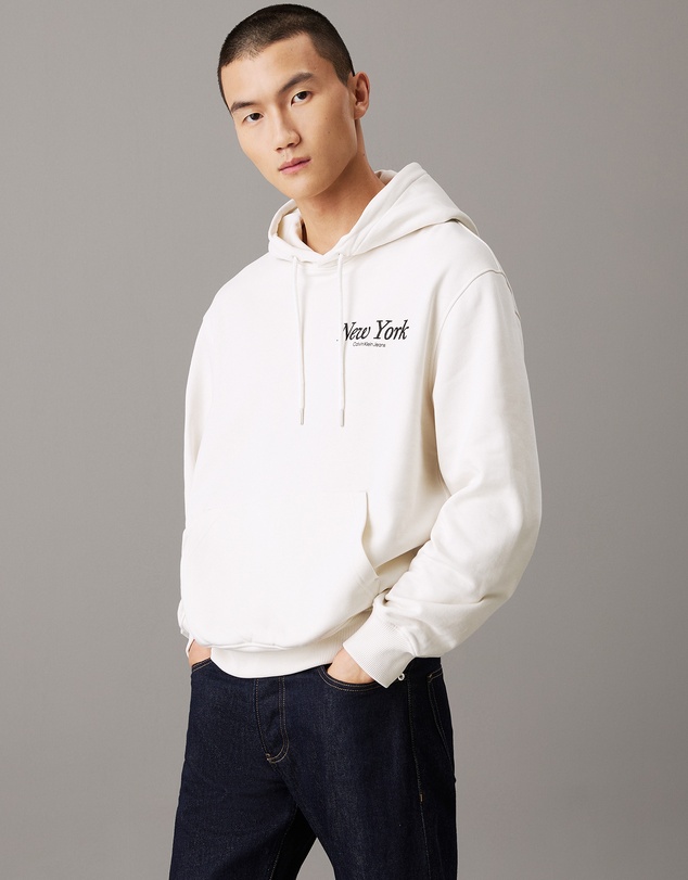 Calvin Klein Jeans - Relaxed New York Logo Hoodie