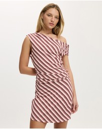 Cotton On - Sandy Asymmetric Mini Dress