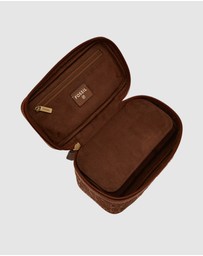 Fossil - Gift Brown Passport Case