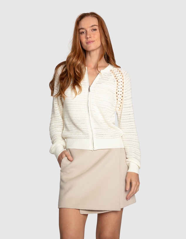 Belle & Bloom - Meadow Breeze Zip Knit