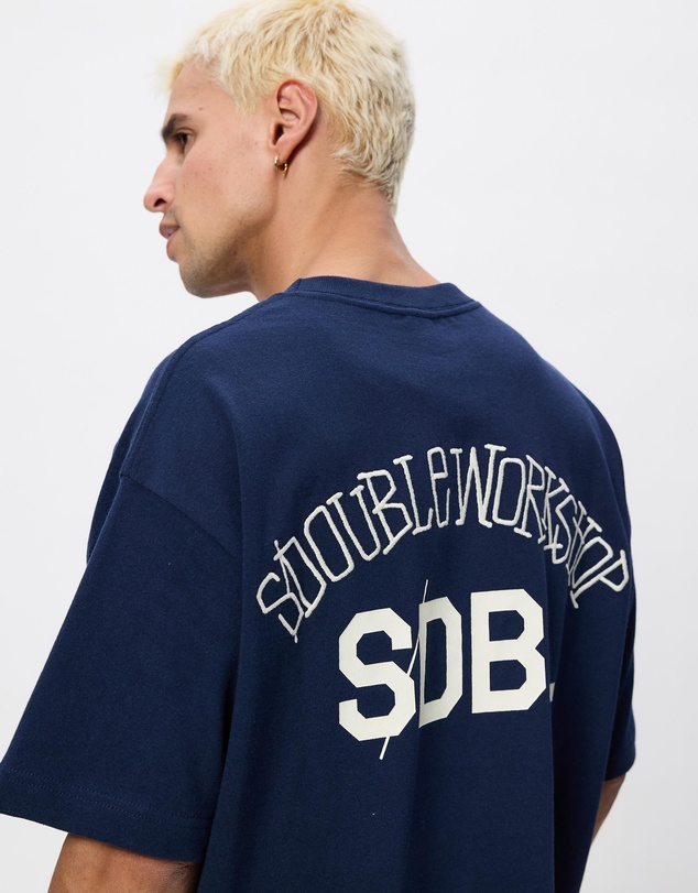 S Double - Team Heavyweight Pocket T-Shirt