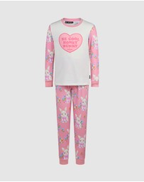 Rock Your Kid - Honey Bunny Long Sleeve Belle Sleep Set