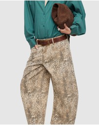 Lioness - Horseshoe Cropped Jeans