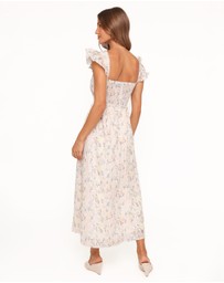 Petal & Pup - Ashtonleigh Midi Dress - Multi Floral