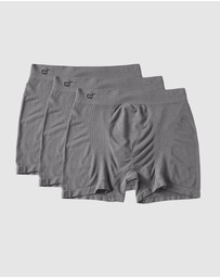 Boody - 3-Pack Mens Original Boxer Charcoal