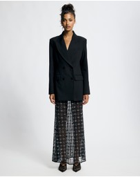 Lover - Isadora Sequin Sheer Maxi Skirt