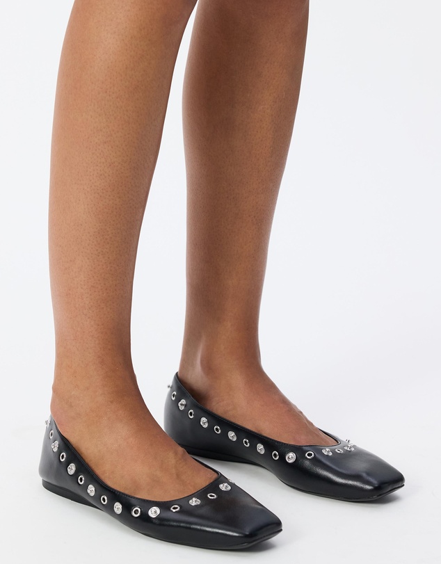 Dazie - Esme Stud Ballet Flats