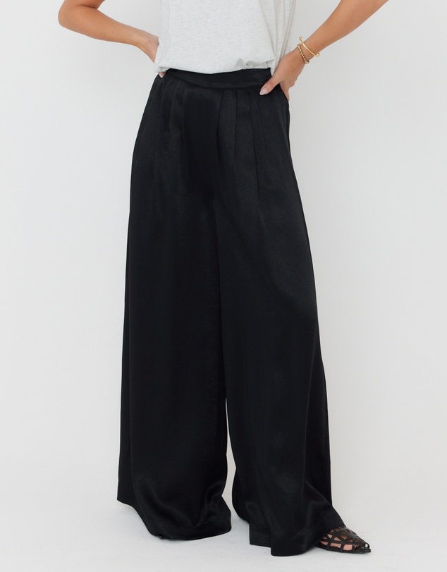 ALEXANDRA - Pizzi Pants Black