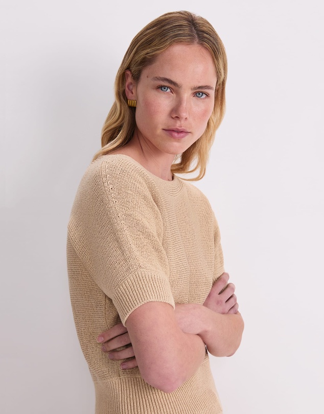 Sportscraft - Josie Tape Yarn Batwing Tee