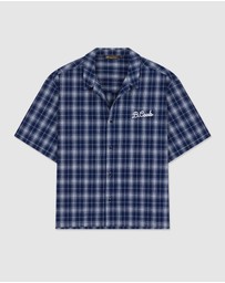B.Cools - Script Crop Shirt