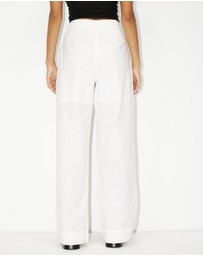Dazie - Laurel Linen Blend Pants
