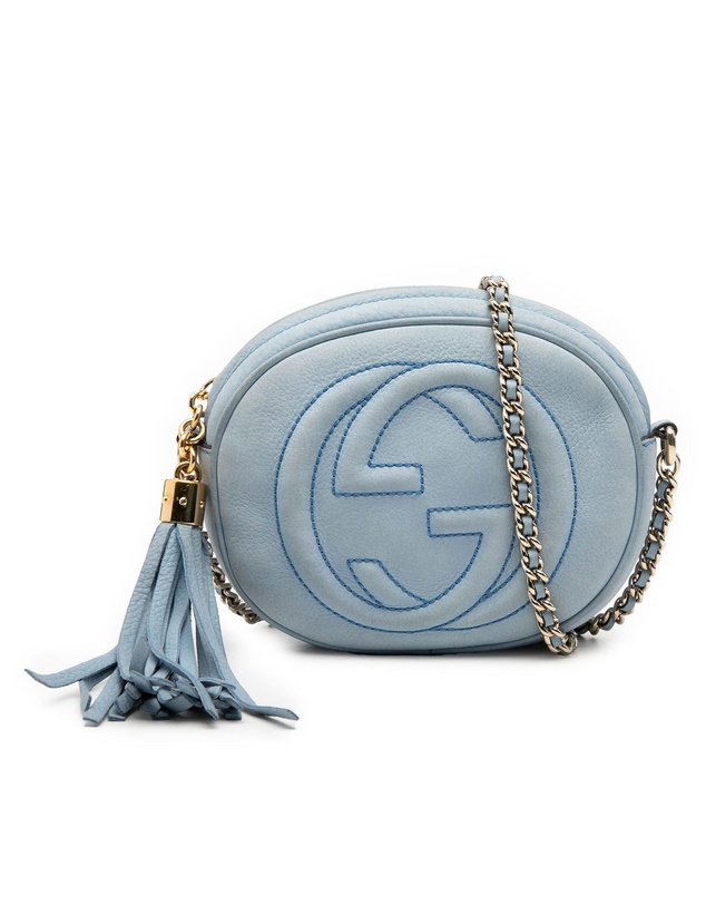 Pre-Loved by Azura Reborn - Pre-Loved Mini Nubuck Soho Chain Crossbody